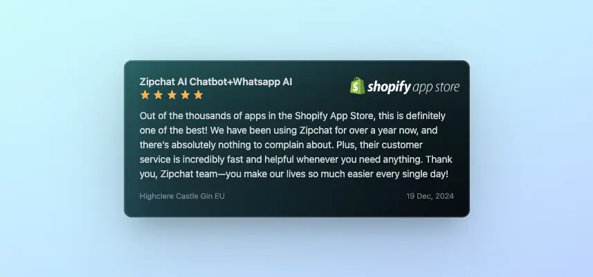 Zipchat AI Whatsapp Reviews